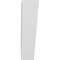 Ekena Millwork 3 1/2-in. W x 10-in. D x 14-in. H Traditional Architectural Grade PVC Knee Brace BRCP035X10X14TRA - alternate 5